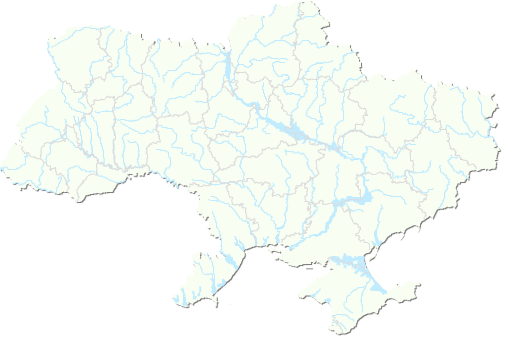 Базова географічна карта України (фон)