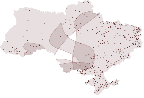 карта поширення виду