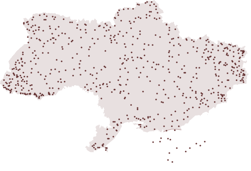 карта поширення виду