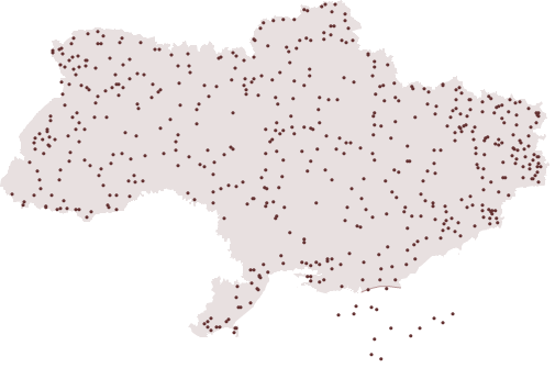 карта поширення виду